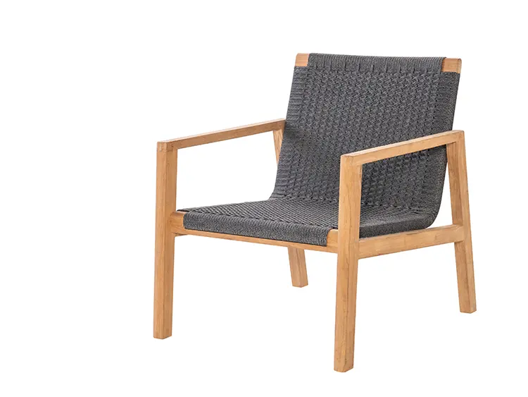 Admiral Club Chair in Charcoal