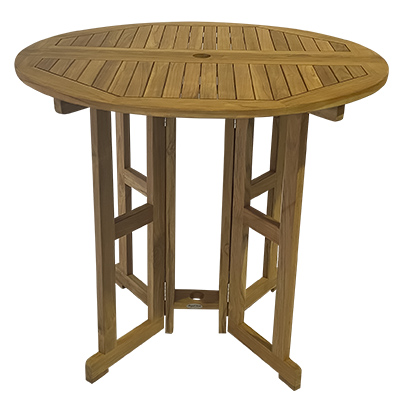 Admiral Bar Drop-Leaf Table 45 Round