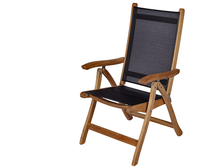 Florida Arm Chair in Black