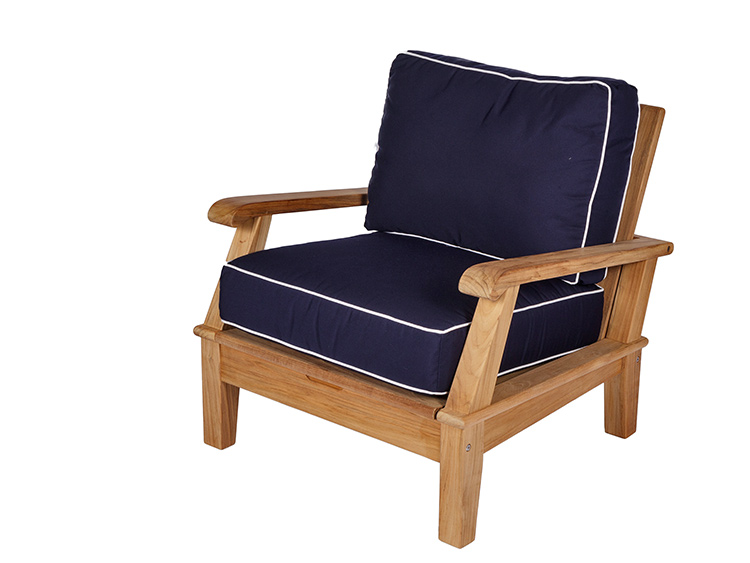 Miami Chair in Navy Blue