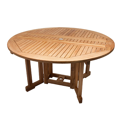 Drop Leaf 5' Round Table